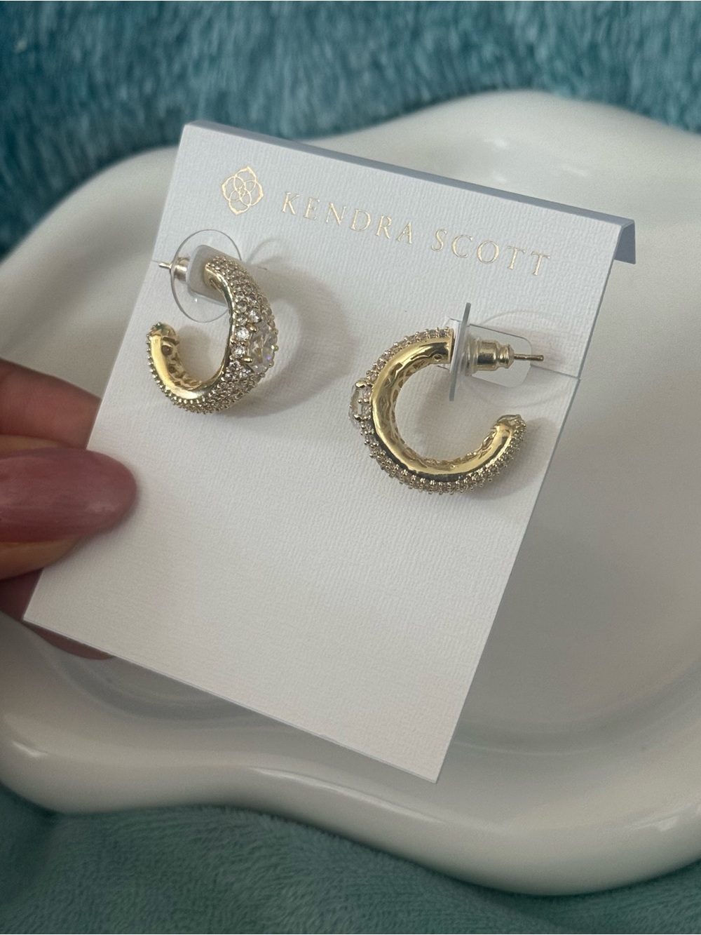 Kendra Scott Gold Plated over Brass Bella Hoop Earrings